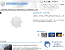 Tablet Screenshot of lubliniec.slaska.policja.gov.pl