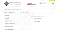 Desktop Screenshot of bip.chojnice.kpp.policja.gov.pl