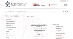 Desktop Screenshot of bip.katowice.kwp.policja.gov.pl