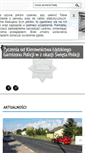 Mobile Screenshot of lask.policja.gov.pl