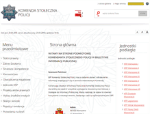 Tablet Screenshot of bip.ksp.policja.gov.pl