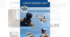 Desktop Screenshot of krosno.lubuska.policja.gov.pl