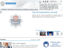 Tablet Screenshot of krotoszyn.policja.gov.pl