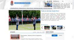 Desktop Screenshot of policja.waw.pl