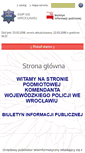 Mobile Screenshot of bip.dolnoslaska.policja.gov.pl