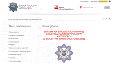 Desktop Screenshot of bip.katowice.sp.policja.gov.pl