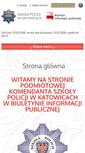 Mobile Screenshot of bip.katowice.sp.policja.gov.pl