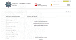 Desktop Screenshot of bip.kalisz.kmp.policja.gov.pl