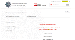Desktop Screenshot of bip.ketrzyn.kpp.policja.gov.pl