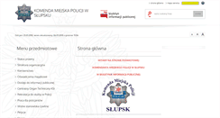 Desktop Screenshot of bip.slupsk.kmp.policja.gov.pl