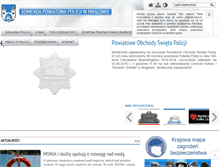 Tablet Screenshot of mragowo.policja.gov.pl