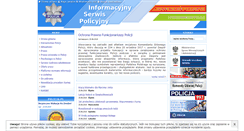Desktop Screenshot of isp.policja.pl