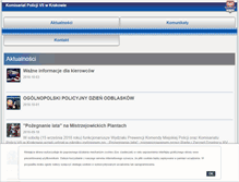 Tablet Screenshot of komisariat7.krakow.malopolska.policja.gov.pl