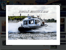 Tablet Screenshot of bytow.policja.gov.pl
