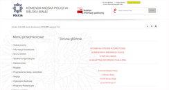 Desktop Screenshot of bip.bielskobiala.kmp.policja.gov.pl