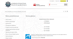 Desktop Screenshot of bip.glubczyce.kpp.policja.gov.pl