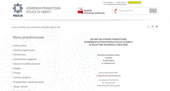Desktop Screenshot of bip.debica.kpp.policja.gov.pl