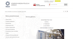 Desktop Screenshot of bip.zory.kmp.policja.gov.pl