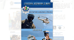 Desktop Screenshot of nowasol.lubuska.policja.gov.pl
