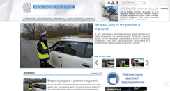 Desktop Screenshot of bedzin.slaska.policja.gov.pl