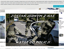 Tablet Screenshot of eportal.pomorska.policja.gov.pl