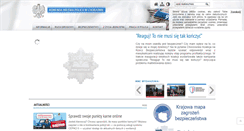 Desktop Screenshot of chorzow.slaska.policja.gov.pl
