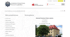 Desktop Screenshot of bip.lebork.kpp.policja.gov.pl