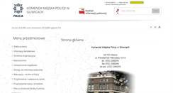 Desktop Screenshot of bip.gliwice.kmp.policja.gov.pl